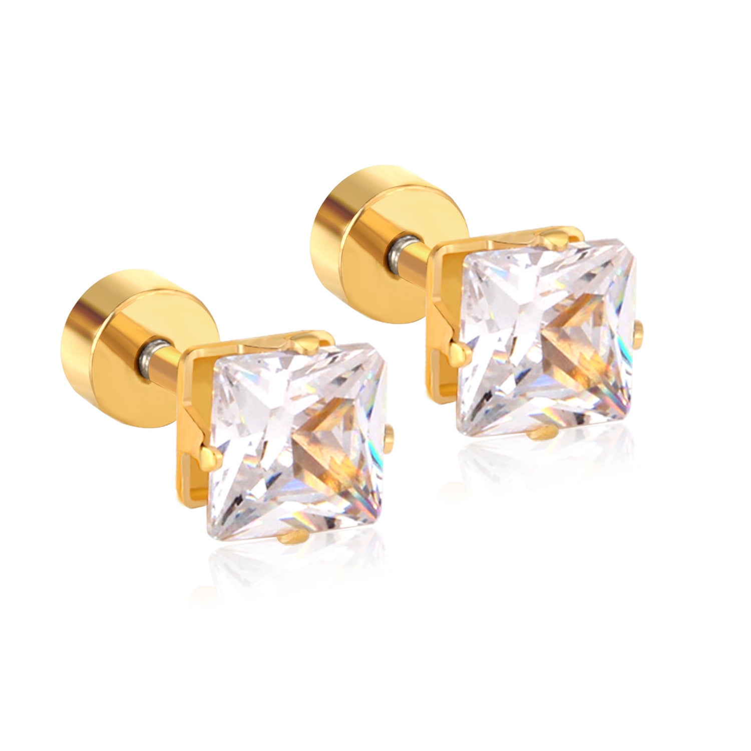 Icon Stud Earring - 5 MM