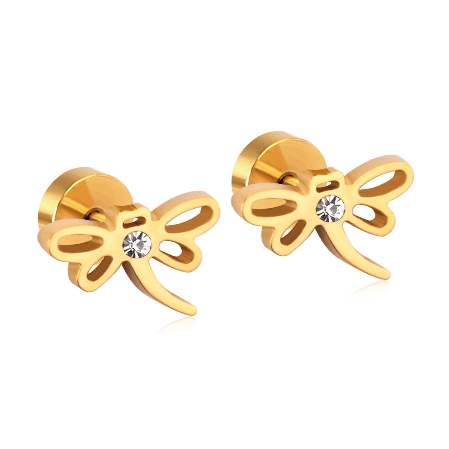 Dragonfly Stud Earring
