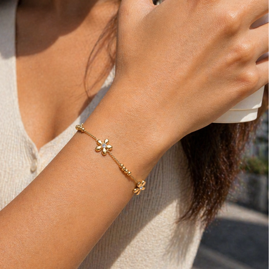 Flora Bead Bracelet