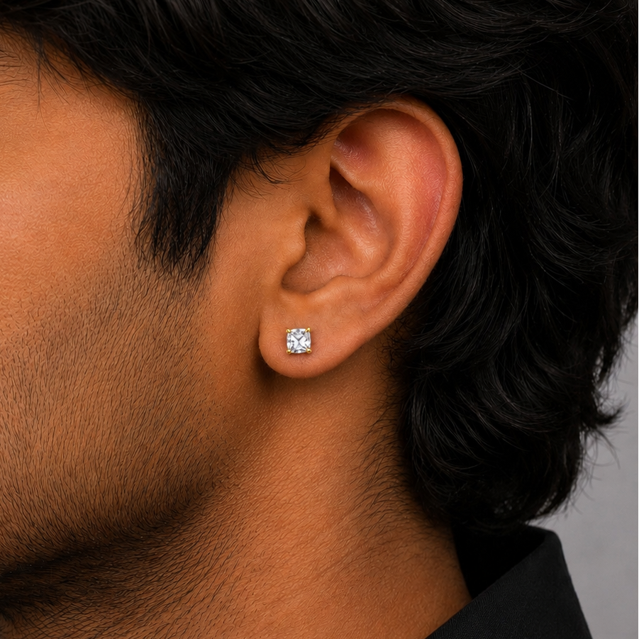 Icon Stud Earring - 5 MM