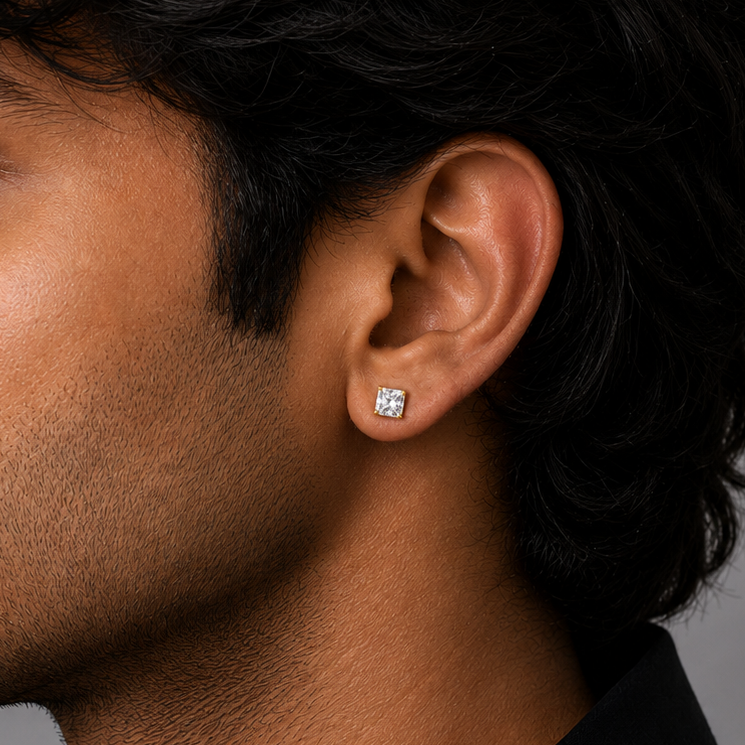 Icon Stud Earring - 5 MM