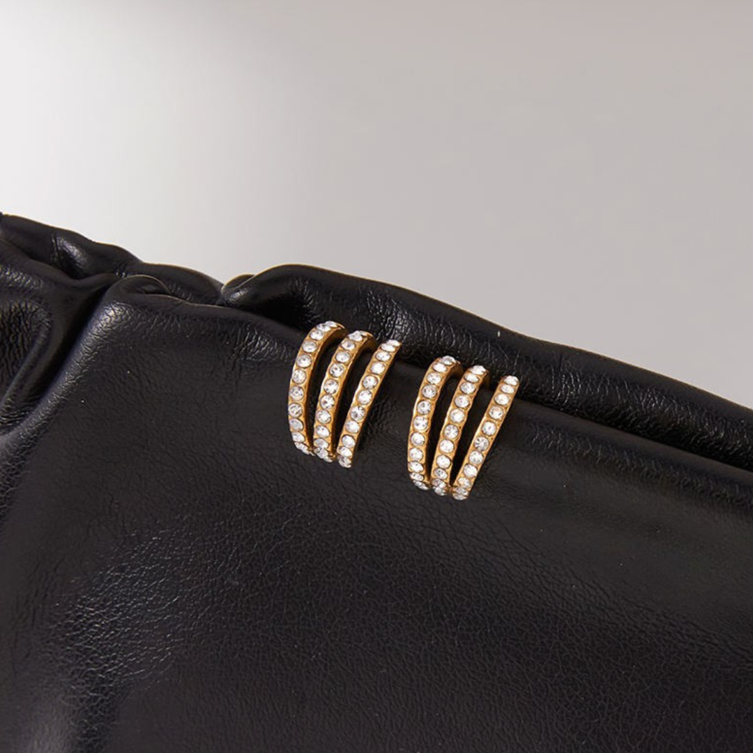 Lustre Stack Ear Cuff Earring