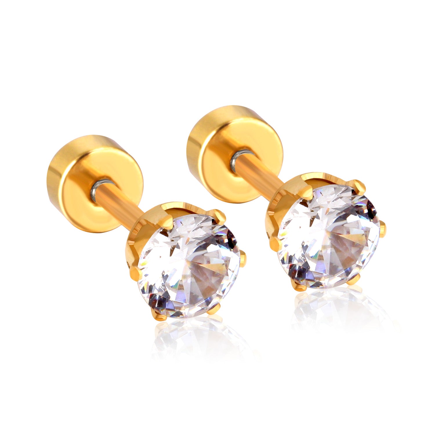 Diamond Stud Earring - 3 MM