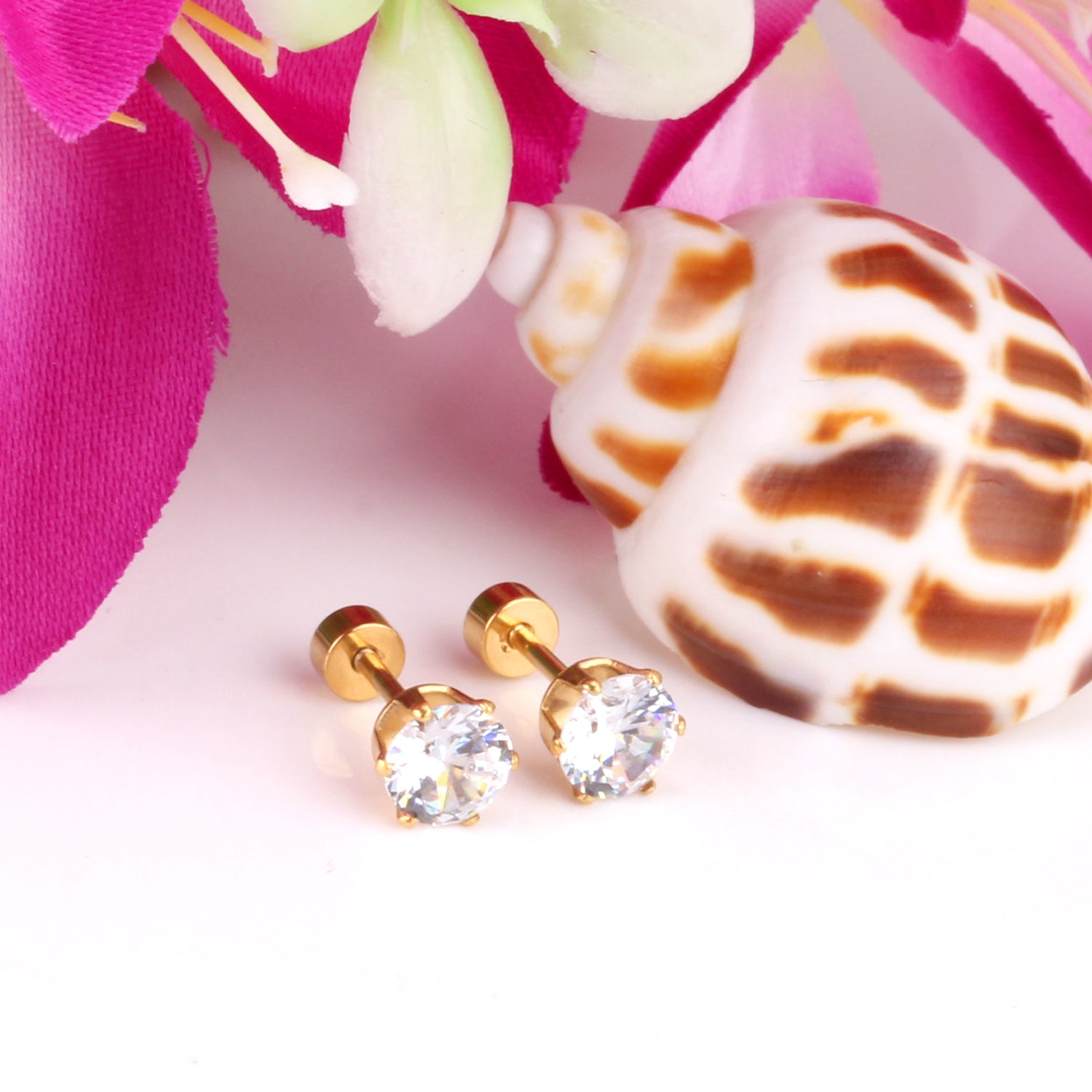 Diamond Stud Earring - 3 MM