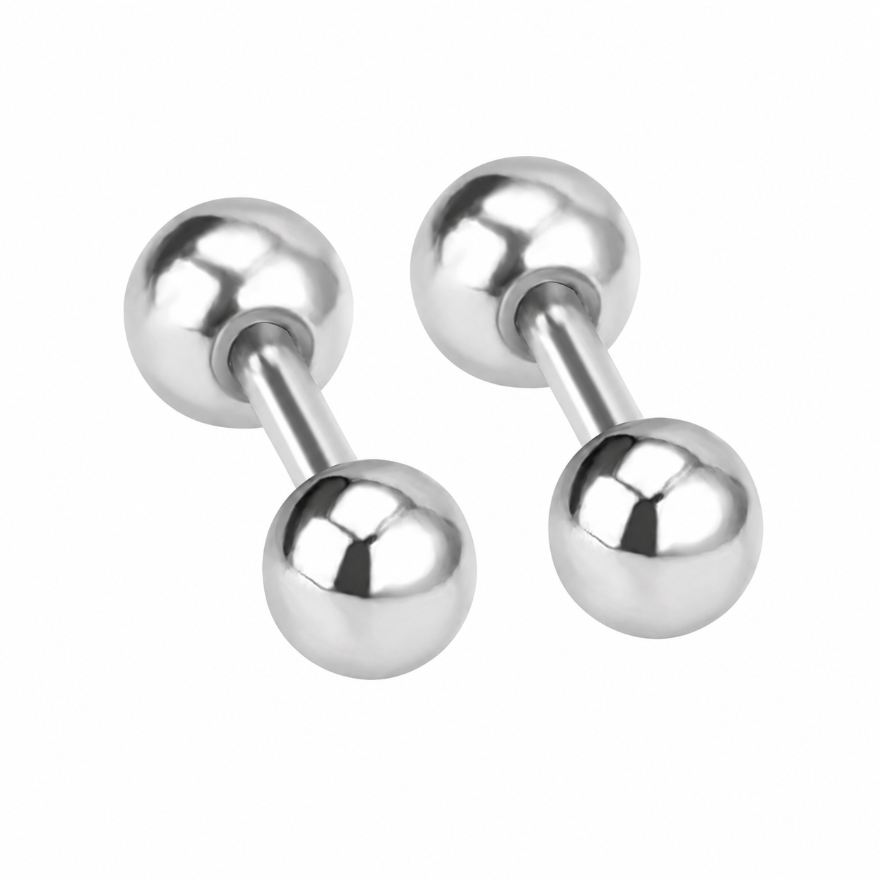Orb Pin Earring - 3 MM - S