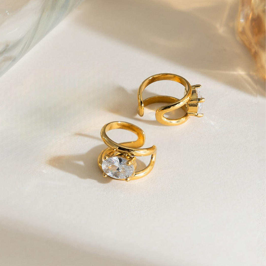 Orbit Spark Ear Cuff Earring