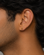 Orb Pin Earring - 3 MM - Flat Back