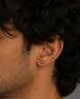Orb Pin Earring - 4 MM - S