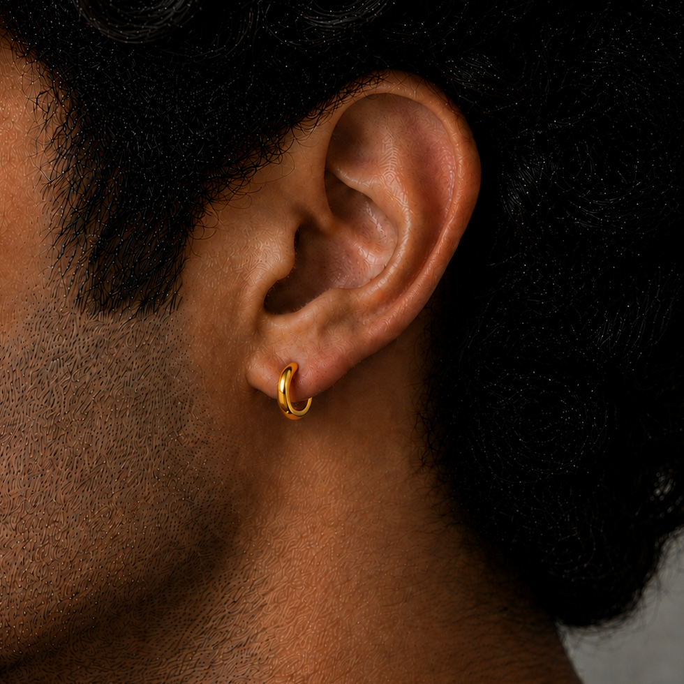 Petite Hoop Earring - 8 MM