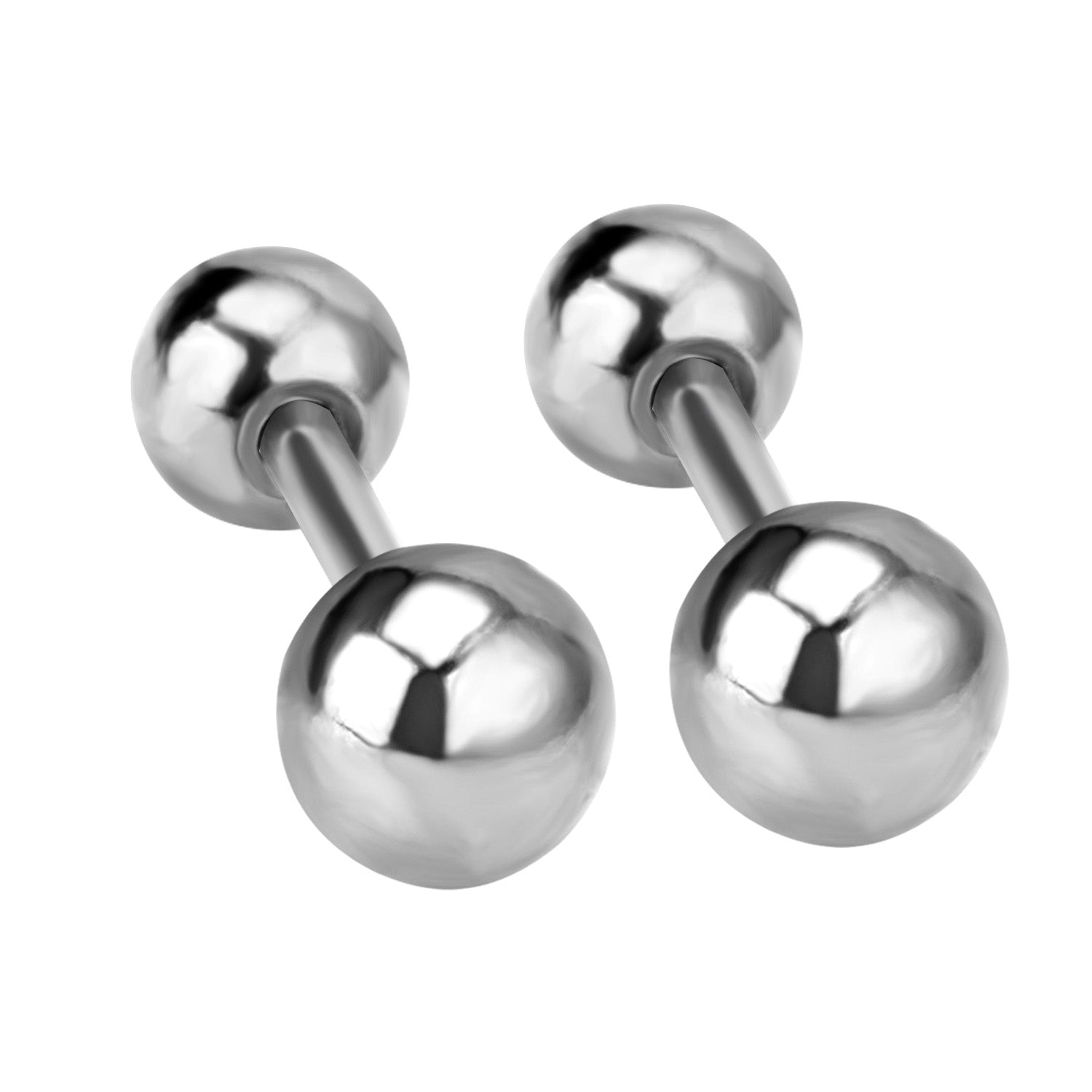 Orb Pin Earring - 5 MM - S