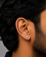 Spark Bolt Stud Earring - 5 MM