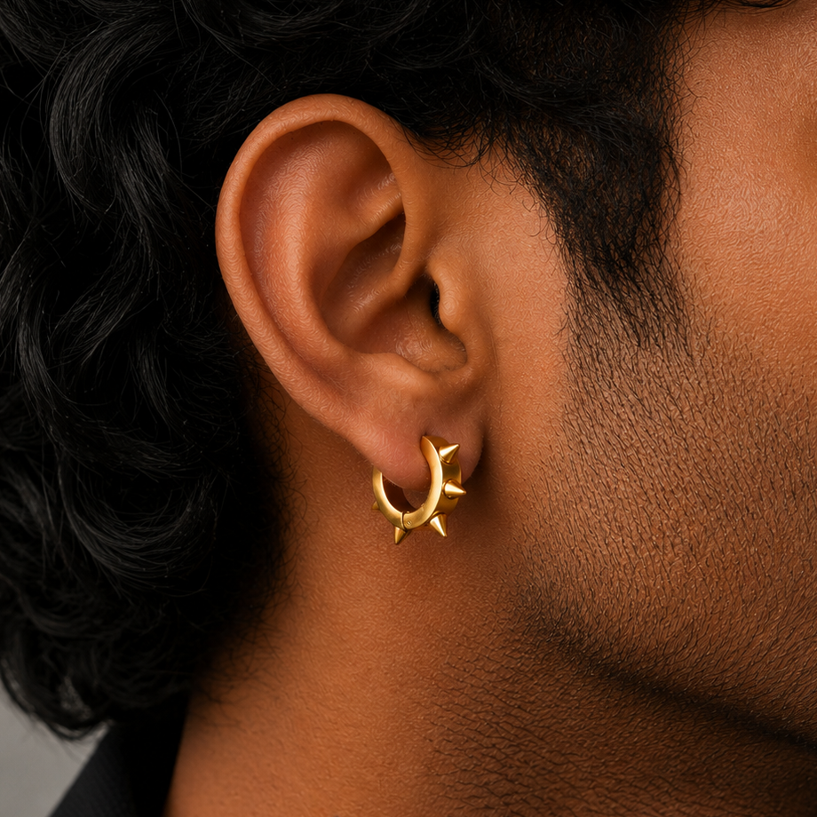 Spike Hoop Earring