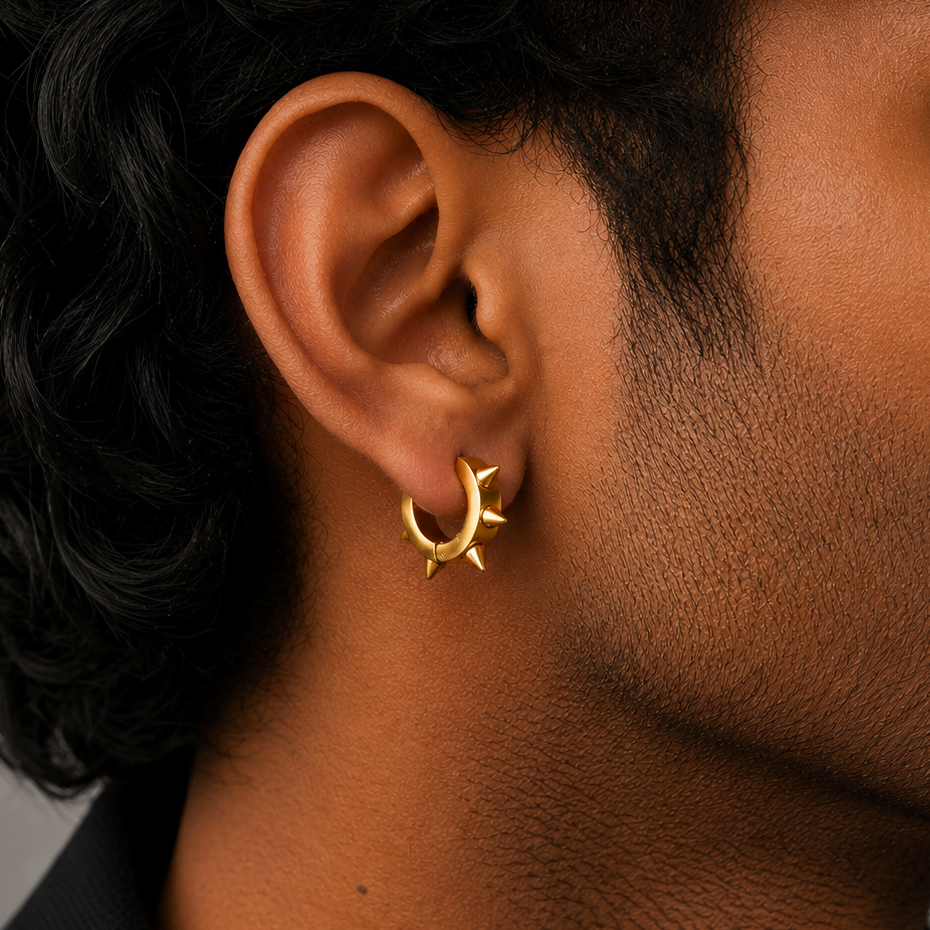 Spike Hoop Earring
