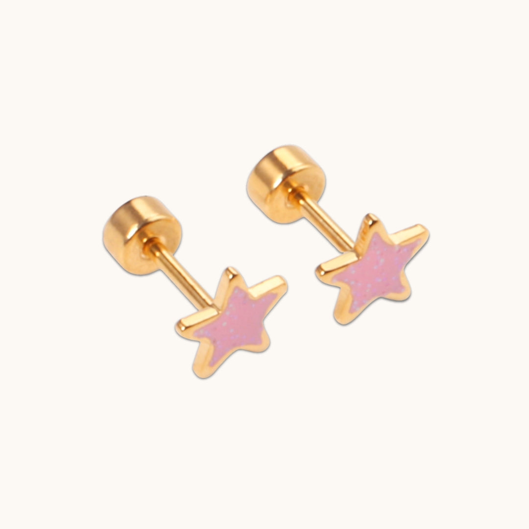 Tiny Star Stud Earring
